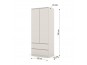 Гардероб MAJA REG 2D2S 80 (кашмир)